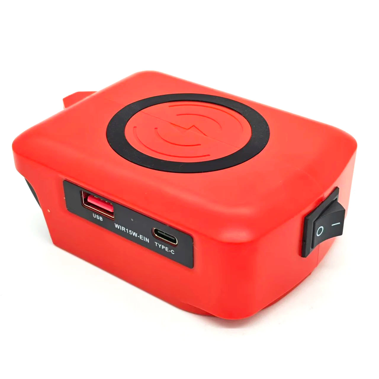 Portable Wireless Mobile Phone Charger Fast Charger for Craftsman 20V Batteries with USB&Type-C Ports Supports Tablet Charging